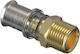 Wavin 4064270 Свързващ елемент Gz 25x3/4 Pexal Tigris M5 Wavin Px-w.n.25x3/4-m5
