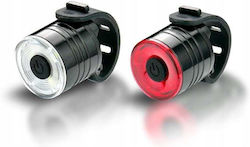 4KOM Bicycle Lights Set