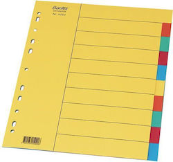 Elba Separatoare Cartonate Colorate 10 File A4 605000 Elba Separatoare Cartonate Colorate 10 File A4 605000