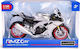 Daffi Model Rmz Hobby Scale 1:12 Aprilia RSV4 Silver H-134 81345