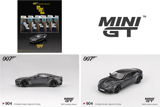 Mini Gt 1/64 2021 Aston Martin Dbs *no Time To Die* Grey