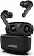 Soundmagic T80BT In-ear Bluetooth Handsfree Ακουστικά με Αντοχή στον Ιδρώτα και Θήκη Φόρτισης Μαύρα