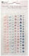Dp Craft Self-Adhesive Crystals Pearls 120 Pieces Sweet Pink And Blue