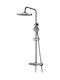 Domoletti Duschsäule mit Armatur Silber