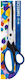 Schere Centrum 25cm Gummierte Blaue Griff