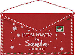Koopman Christmas Decoration Christmas Envelope Letter To Santa Claus 26x16cm Special Delivery