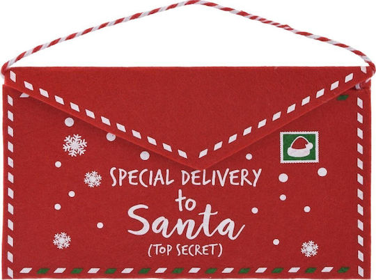 Koopman Weihnachtsaccessoires Weihnachtsumschlag Brief vom Weihnachtsmann 26x16cm Speziallieferung