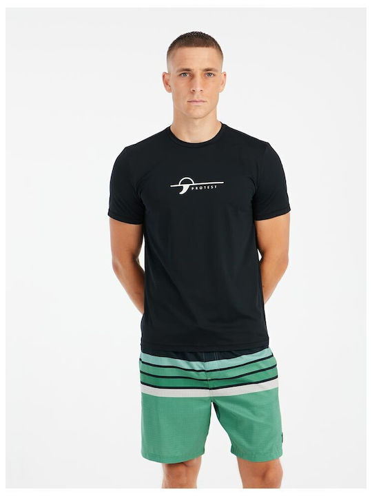 Surf T-shirt Μαύρο
