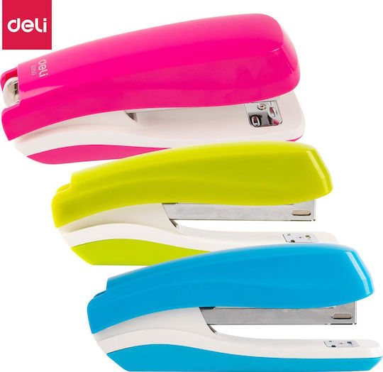 Deli Stapler Zszywacz Deli 0350 25 Sheets 24/6 & 26/6 Mix Colors
