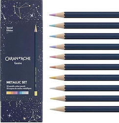 Μεταλλικά Μολύβια Cosmic Blue 10 Χρωμάτων Μεταλλικά Μολύβια Cosmic Blue 10 Χρωμάτων