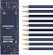 Metallic Pencils Cosmic Blue 10 Colors