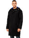 Winter Jacke Parka Schwarz