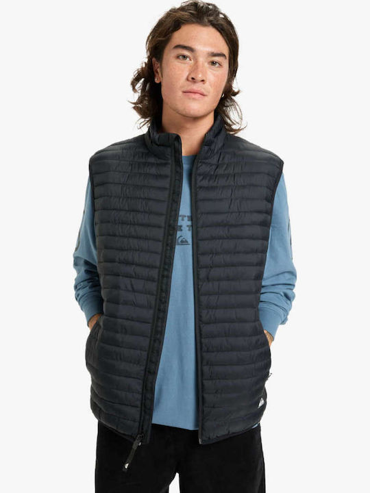 Quiksilver 'scaly Ärmellos Jacke Puffer Schwarz