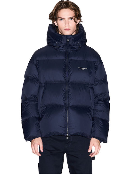 Armani Exchange Geacă Albastru Marin