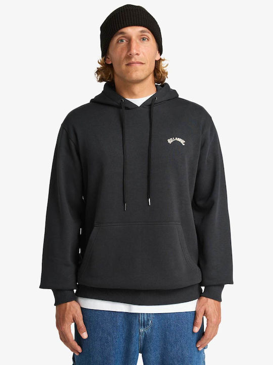 Billabong Arch Мъжки Суитшърти с Качулка Черен