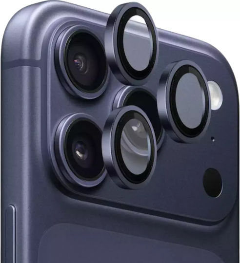 Camera Protection Tempered Glass Blue for the iPhone 17 Pro, iPhone 17 Pro Max