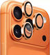Camera Protection Tempered Glass Orange for the iPhone 17 Pro, iPhone 17 Pro Max