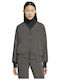 Track Top Women's Sweatshirt Jacket Khaki