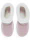 Closed-Toe Women's Pink Slippers