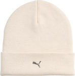 PUMA Beanie Ανδρικός Σκούφος Πλεκτός σε Εκρού χ...