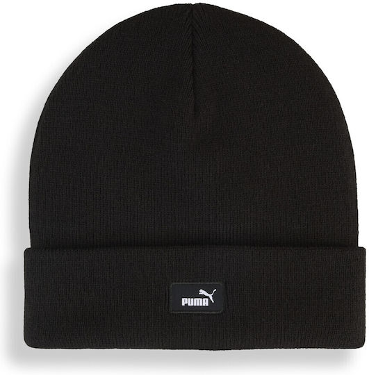 Beanie Γυναικείος Σκούφος Πλεκτός σε Μαύρο χρώμα