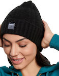 BodyTalk Beanie Unisex Σκούφος Πλεκτός σε Μαύρο...