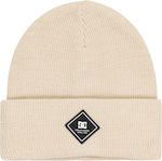 DC Label Beanie Beanie Knitted in Beige color