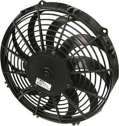 Spal Wandventilator 25.5cm Schwarzer