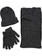 Women's Knitted Scarf Black