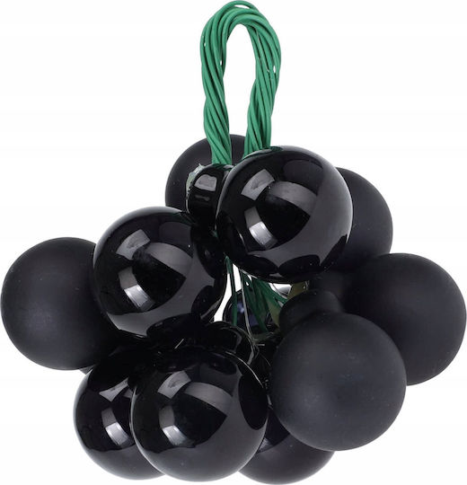 Set Weihnachtsbaumschmuck Glasartig 12cm 12 Stück