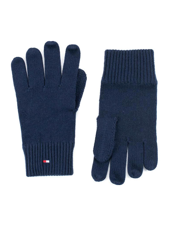 Tommy Hilfiger Essentials Blau Handschuhe