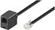 Microconnect Modular Straight Rj12 6c/6p 3m Mpk103fb