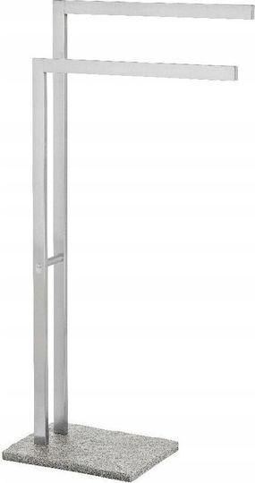 Wenko Handtücher Schiene Badezimmer Doppel Wandmontage Schrauben ​43.5x86.5cm Gray