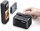 Usb Charger 3x Battery Insta360 X5 Insta360 X5 Amagisn Tbd06060566 Pf12