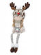 Home&Styling Collection Plüsch Weihnachtsfigur Dekoration 51 Cm