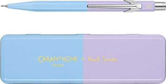 Mechanical Pencil Caran D`arche 844 0.5mm Paul Smith Ed4 Box Skyblue Lavender