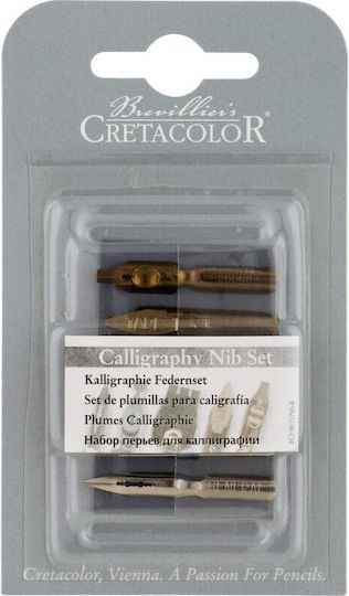 Cretacolor Комплект 5 Бройки Накрайници За Калиграфия