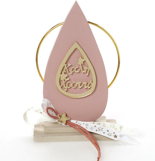 Bellissimo Tabletop Lucky Charm Gold made of Wood 11x17cm 1pcs