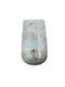 Artekko Διακοσμητικό Βάζο Glas Twilight Gray 16x16x27cm 1Stück