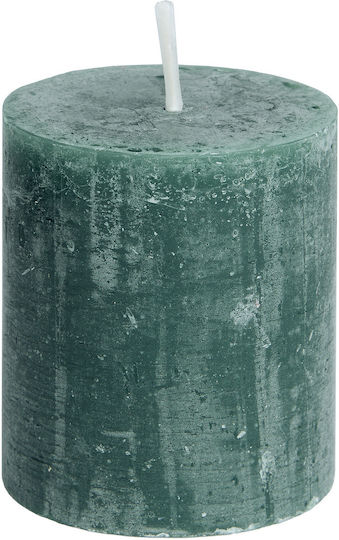 Butlers Decorative Candle Green 6.8x8cm