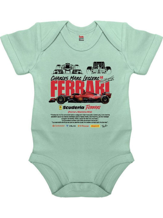 Koupakoupa F1 Ferrari Κορμάκι Mint (μέντα)