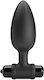 Anal Plug mit Vibration Schwarz
