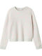 Kids' Sweater Long Sleeve Light Grey Melange
