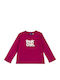 Kinderhemd Langarm Bordeaux