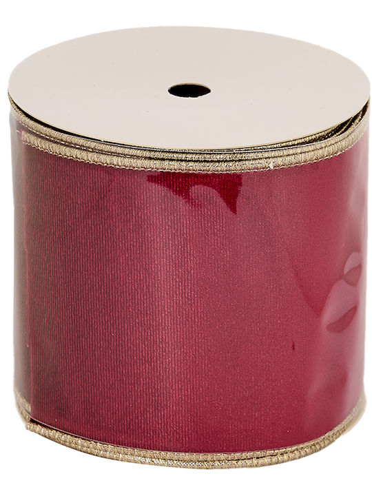 Arpimex Srl Christmas Ribbon Burgundy 1pc