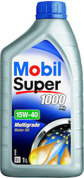 Mobil Super 1000 X1 Λάδι Αυτοκινήτου 15W-40 1lt