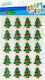 Craft Fun Dekoratives Eva Weihnachtsbaum Dekoration Glitzer 20 Stück 12/144
