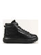 Leather Black Men's Boots