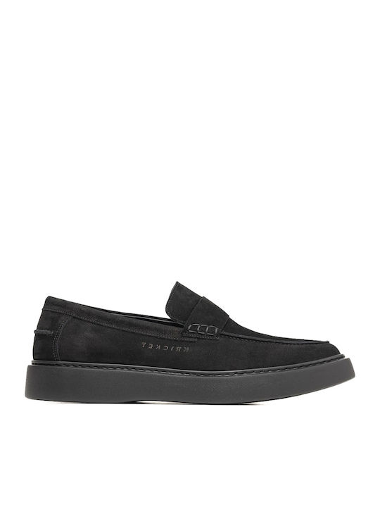 Men's Leather Loafers Black