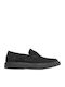 Men's Leather Loafers Black
